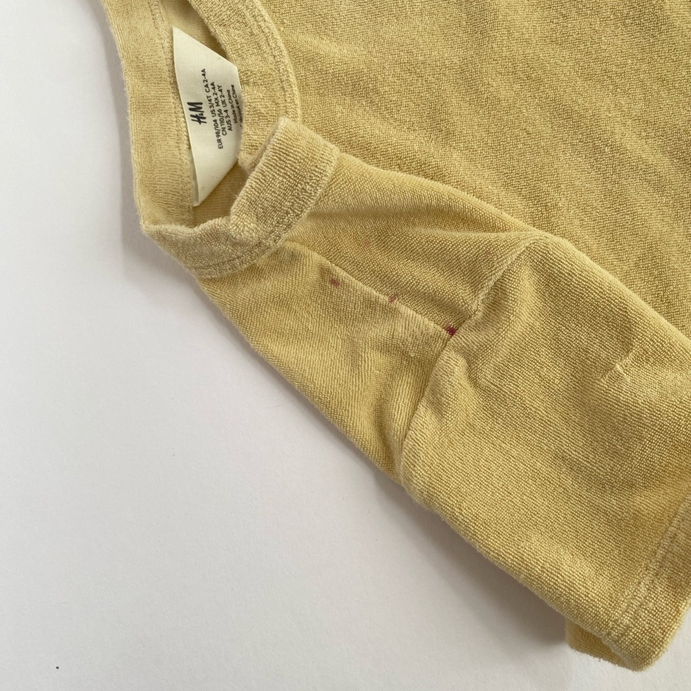 H&M Yellow Terry Set - Picture 4 of 7